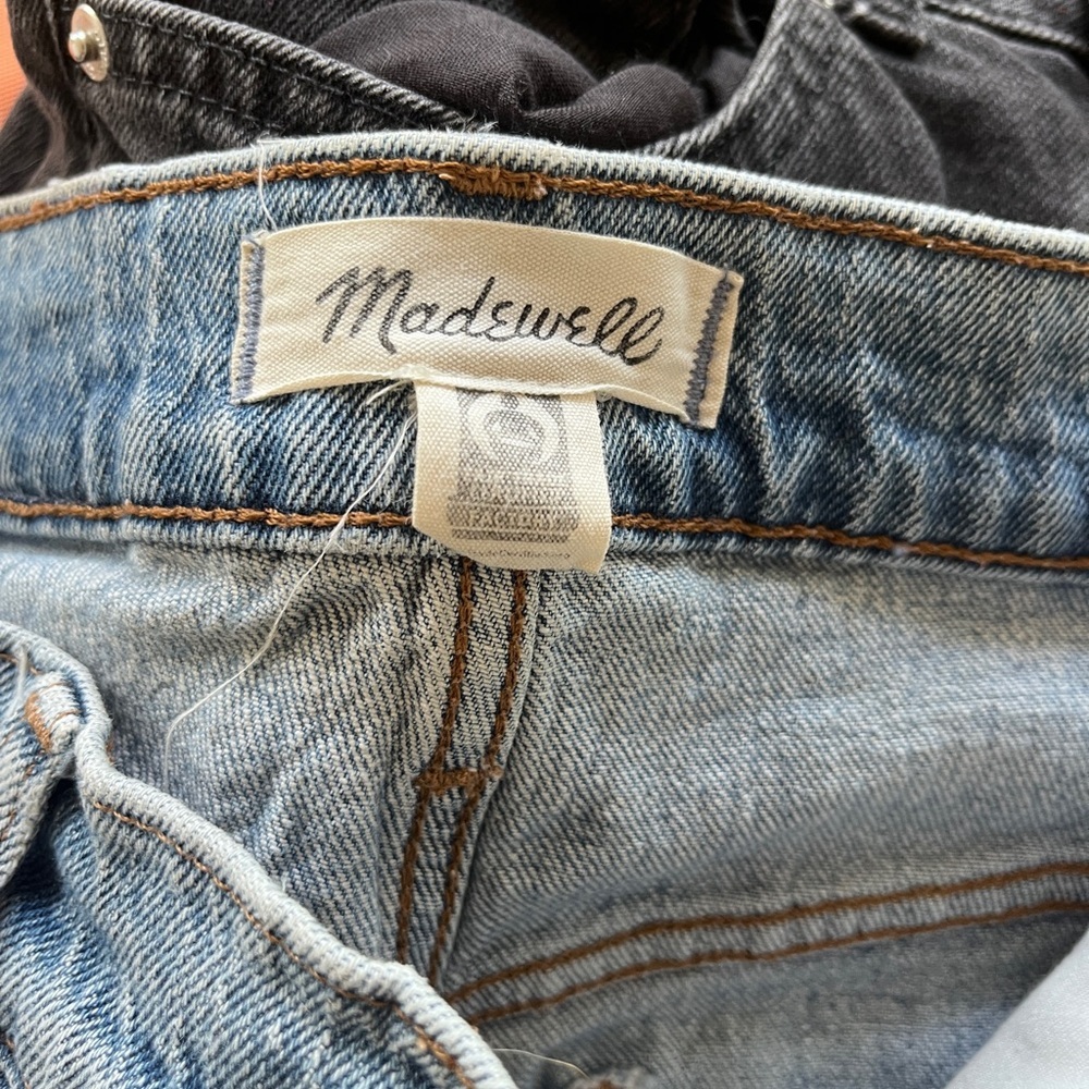 Madewell Blue Ankle Cropped Jeans - Picture 4 of 4